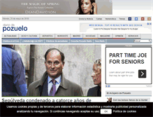 Tablet Screenshot of diariodepozuelo.es